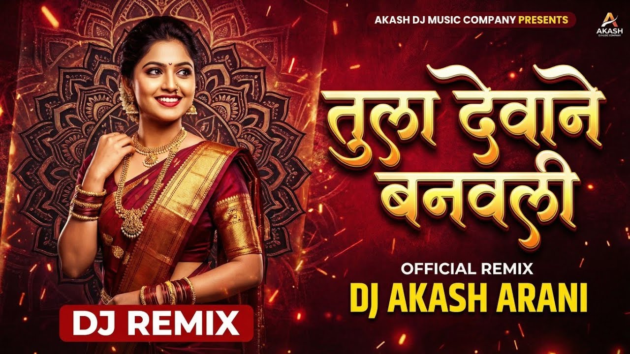 Tula Devane Banavli DJ Song (Remix) Sundara Song | तुला देवाने बनवली तुला जशी कळीला फुलवली |DJ AKASH