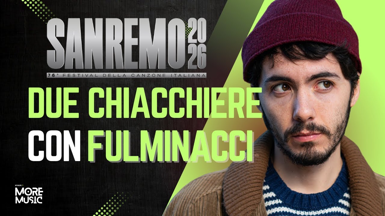 Sanremo 2026 - Intervista Fulminacci 
