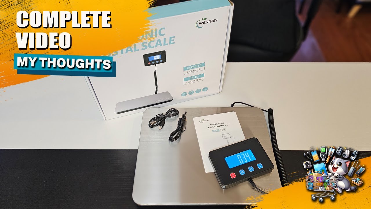 Shipping Scale Review: 0.5oz to 440lb High Accuracy Postal Scale