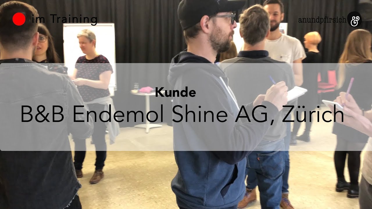 Businesstheater Case Study "Improvisation im Team" mit B&B Endemol Shine AG, Zürich