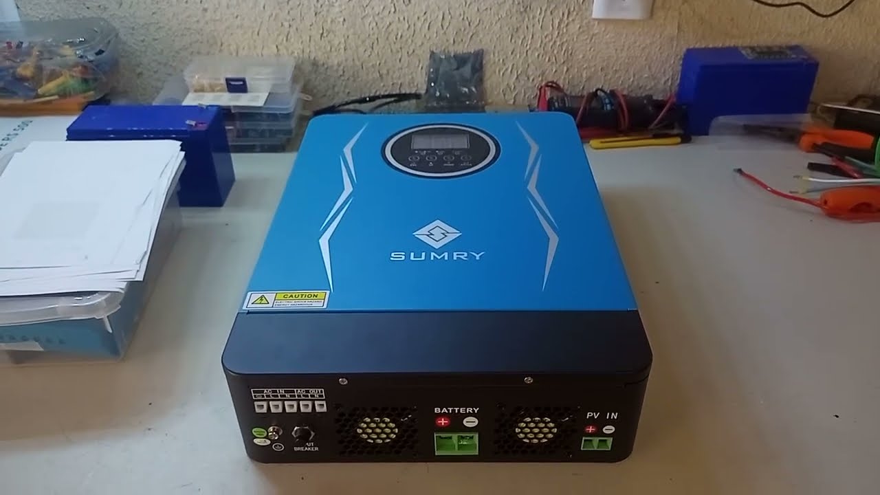 Instalação híbrido da Sumry de 3kw 24v 220v