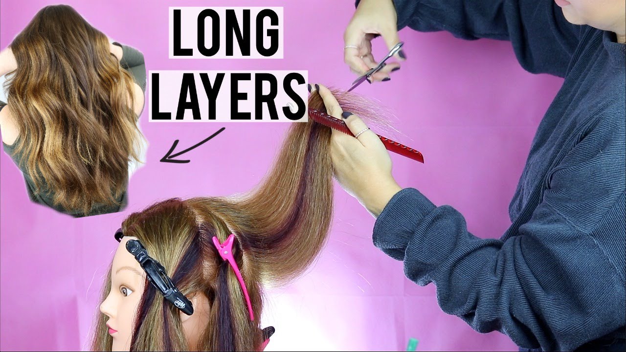 HOW TO CUT LONG LAYERS LIKE A PRO | BEGINNER FRIENDLY HAIRCUTTING TUTORIAL