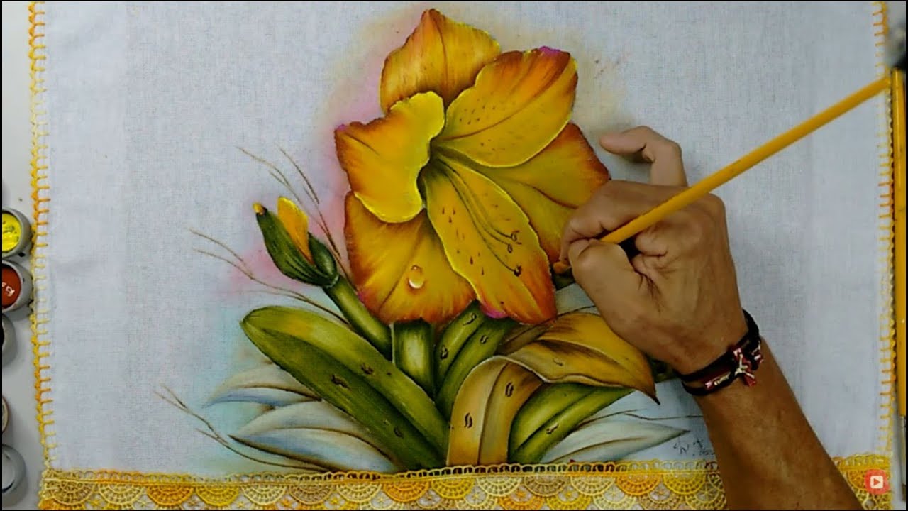 Roberto Ferreira - Vamos Aprender a Pintar a Flor Amarilis