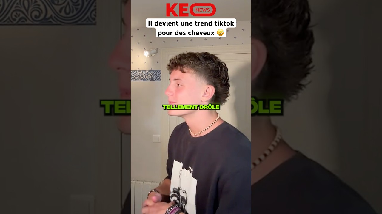 CE MEC DEVIENT UNE TREND TIKTOK POUR CES CHEVEUX ? 🤣 #shorts #trendtiktok #humour #tiktok #trend