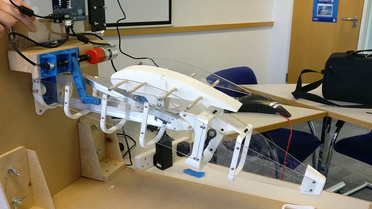 Model electric flap actuator