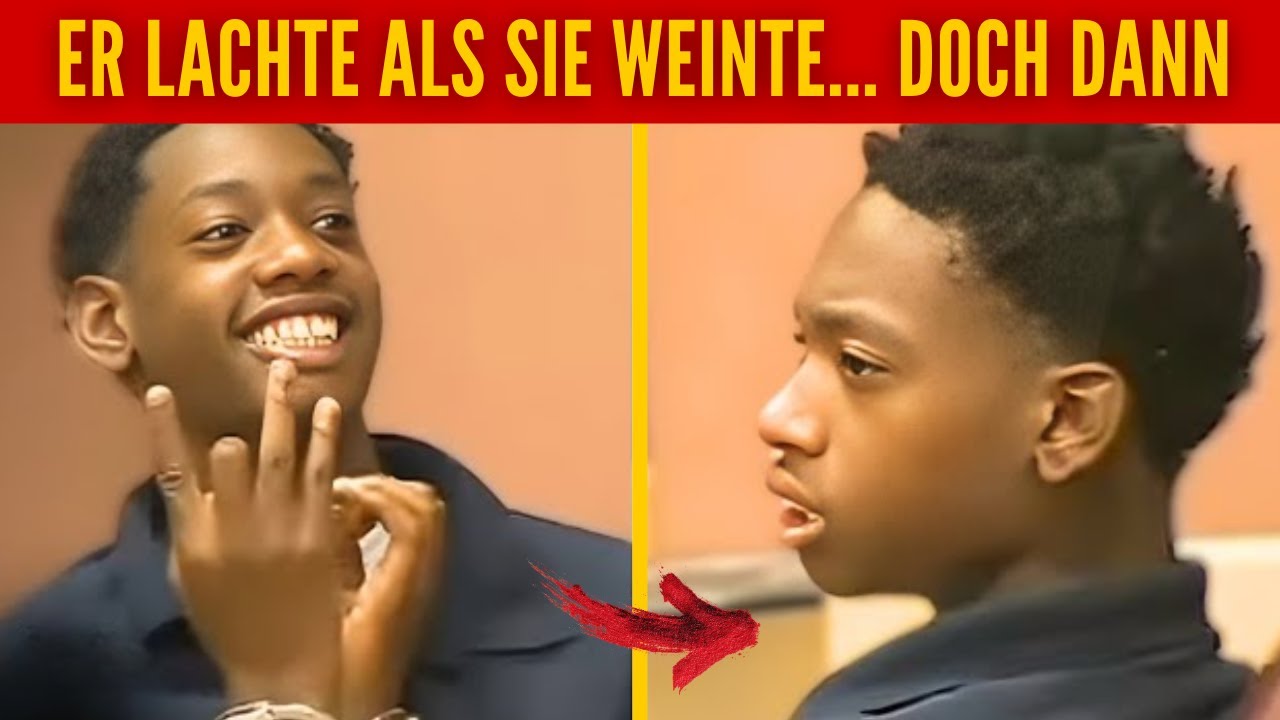 Respektloser Teenager lacht die Opfer aus – dann zeigt der Richter ihm die Grenzen