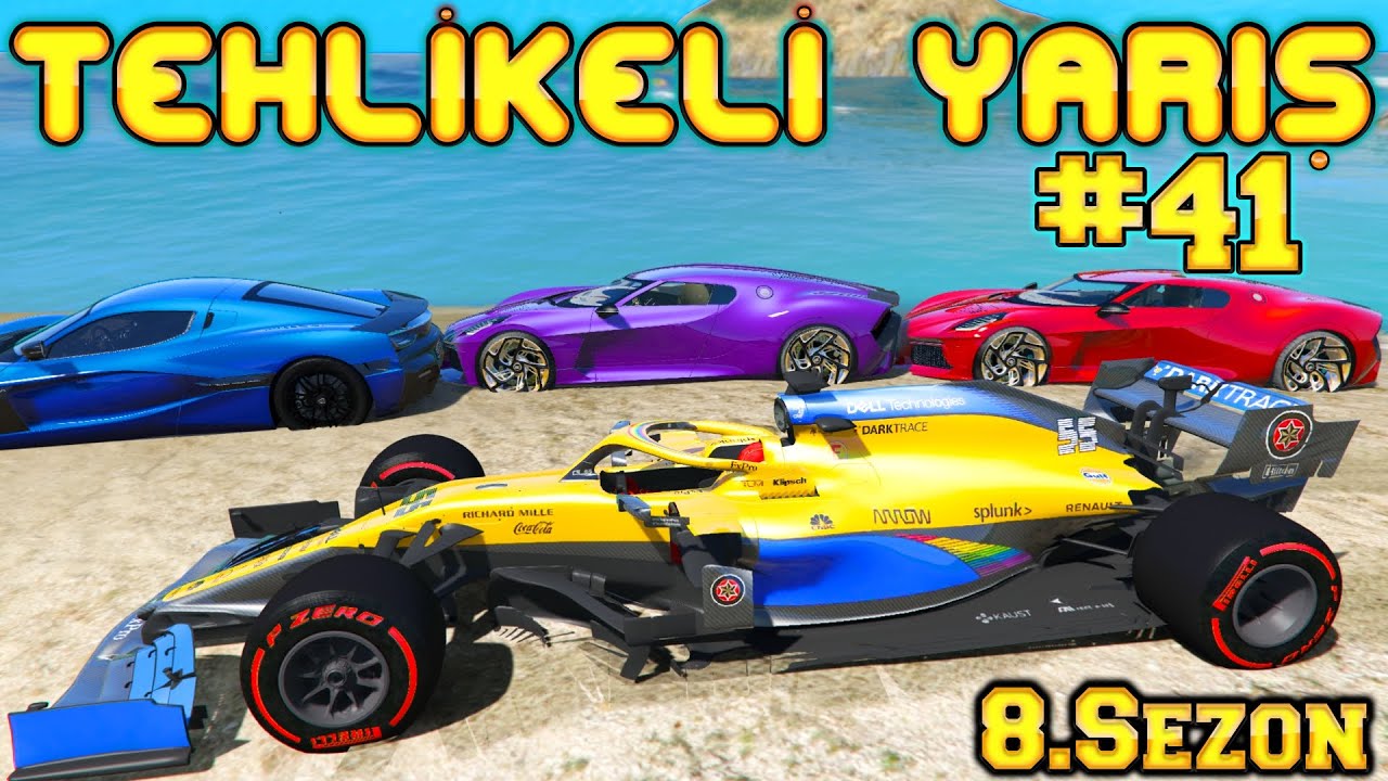 FORMULA ARABALARIYLA ZOR TEHLİKELİ YARIŞ ÖRÜMCEK ADAM
