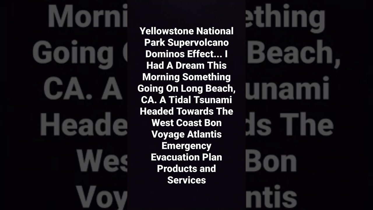 Beneath The Surface Volcano Long Beach, CA Dream Interpretation
