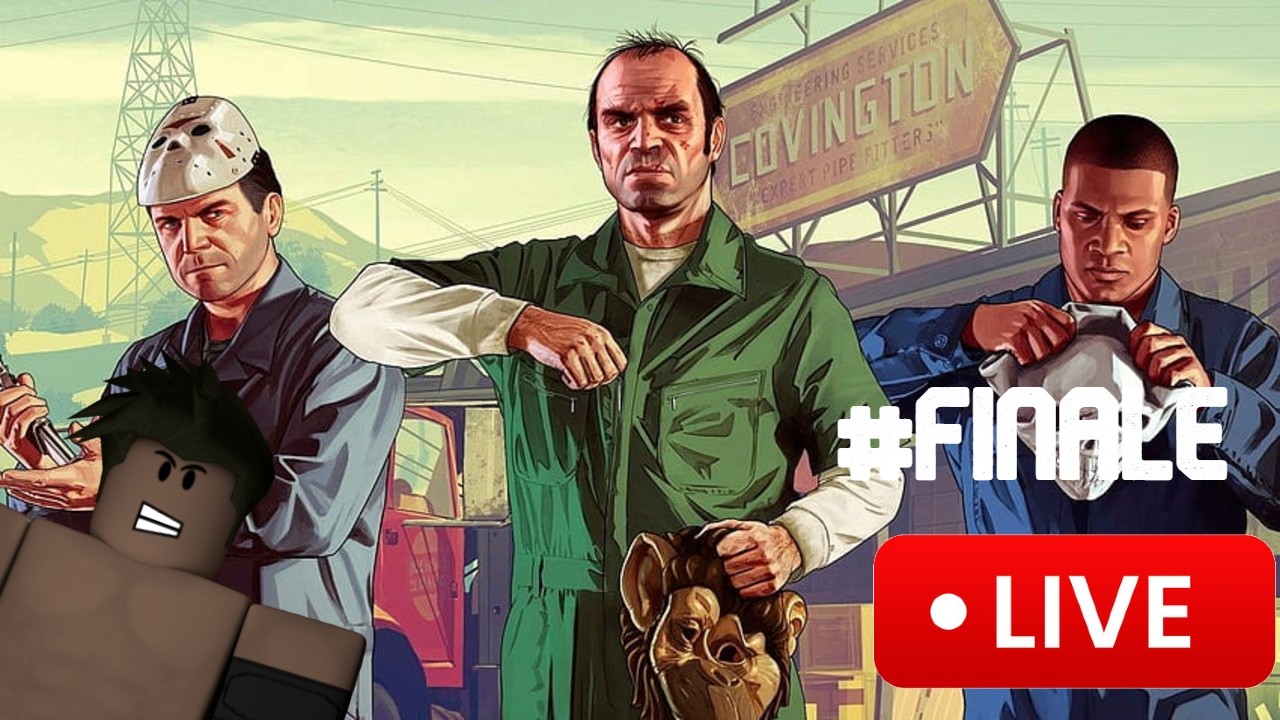 GTA 5 Story Mode on PS5: [Live🔴Finale]