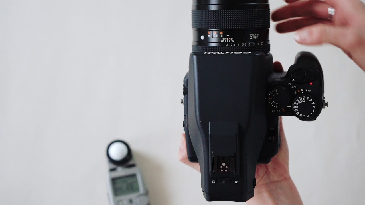 How to use a Contax 645 Camera