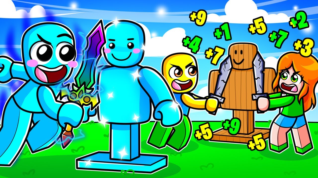 Comenzando como NOOB con SECRETOS OP en Lucky Block Rush&hellip;