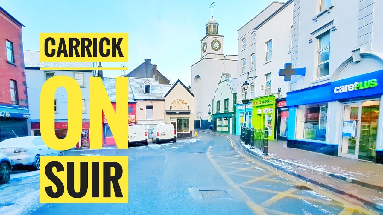4K DRIVING WATERFORD TO CARRICK ON SUIR AND CLONMEL