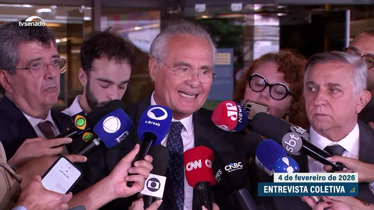 Renan Calheiros: “Vamos requisitar todas as informações das investigações do Banco Master” – 4/4/26