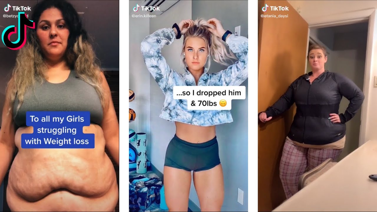 Best Weightloss Glow Ups that are Almost Unrecognizable! Motivational Tiktok Compilation Part 1