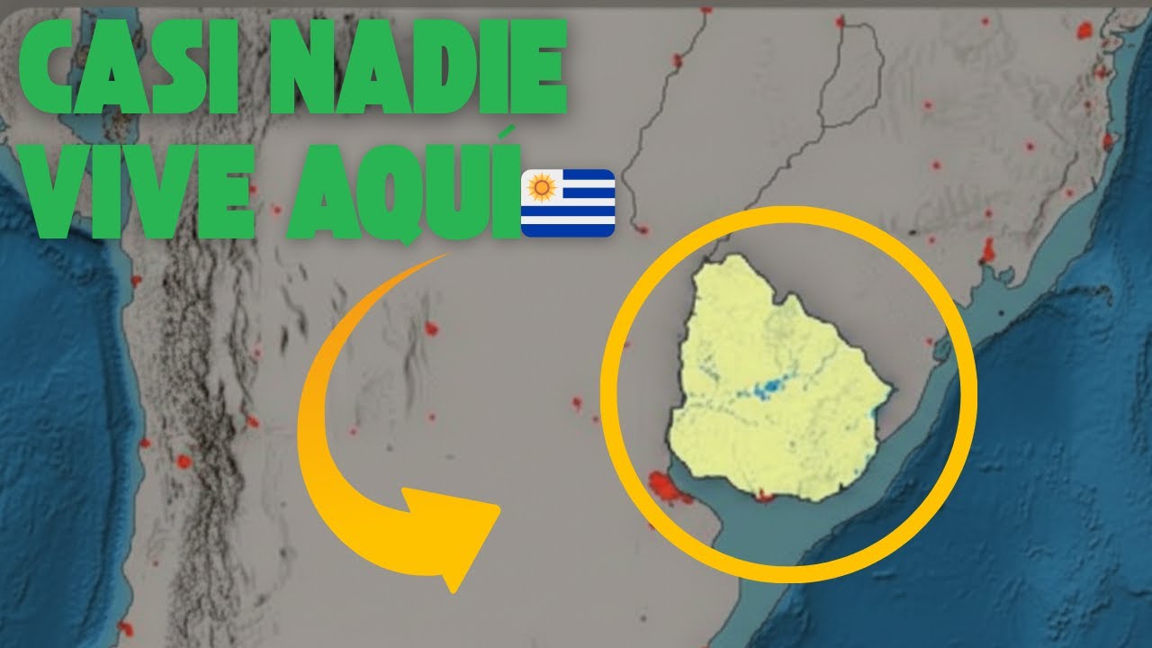 ¿Por qué Casi Nadie Vive en Uruguay? ¡Te Volará la Cabeza!