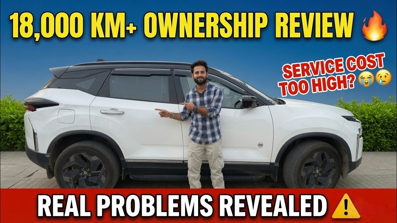 Tata Harrier EV Review After 18,000 KM ⚡ Real Owner Experience | Pros, Cons & Problems