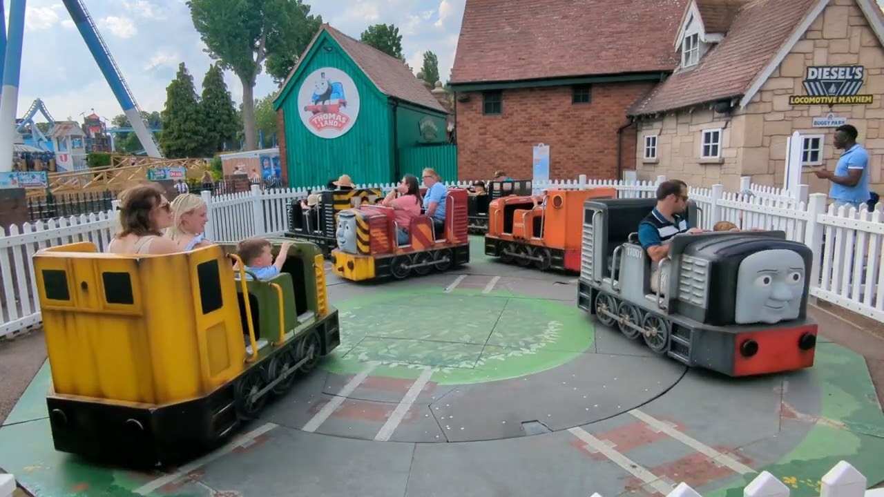 Diesel's Locomotive Mayhem Ride At Drayton Manor