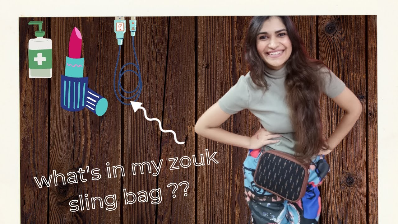 What's in my bag | Zouk Sling Bag | 1 Bag - 4 Styles | Tabishi Nextdoor