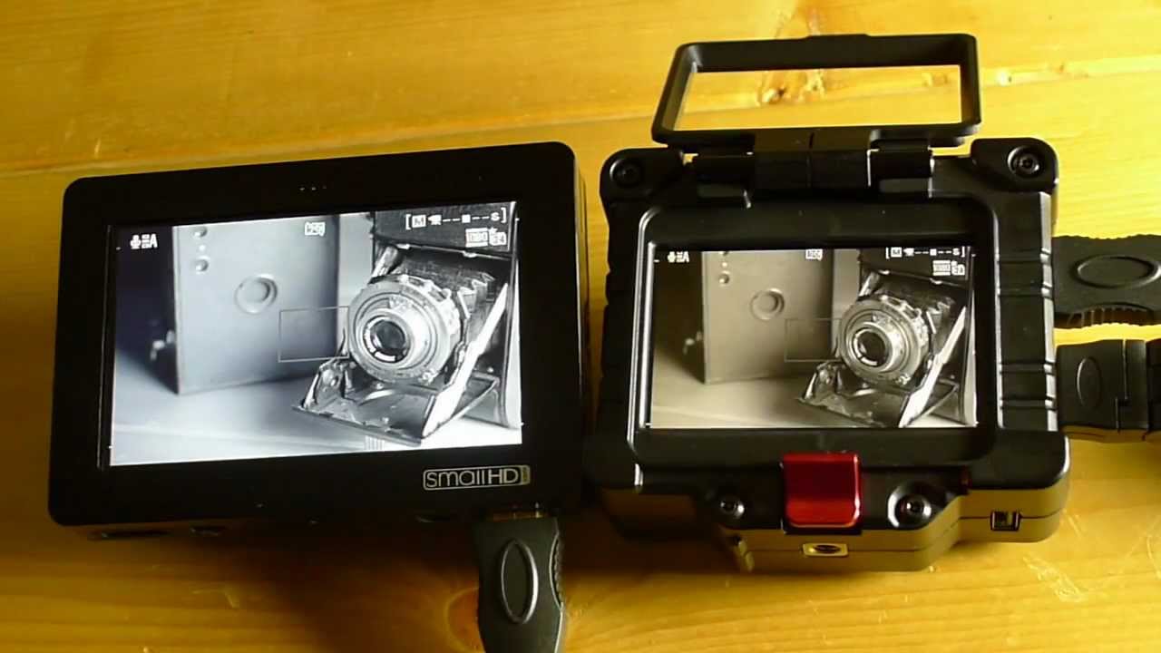 Zacuto EVF & SmallHD DP4-EVF Comparison: PART 3
