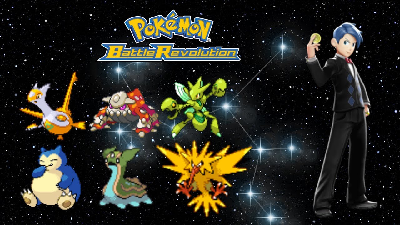 Pokemon Battle Revolution - Stargazer Colosseum - Masters Battle - Set 1