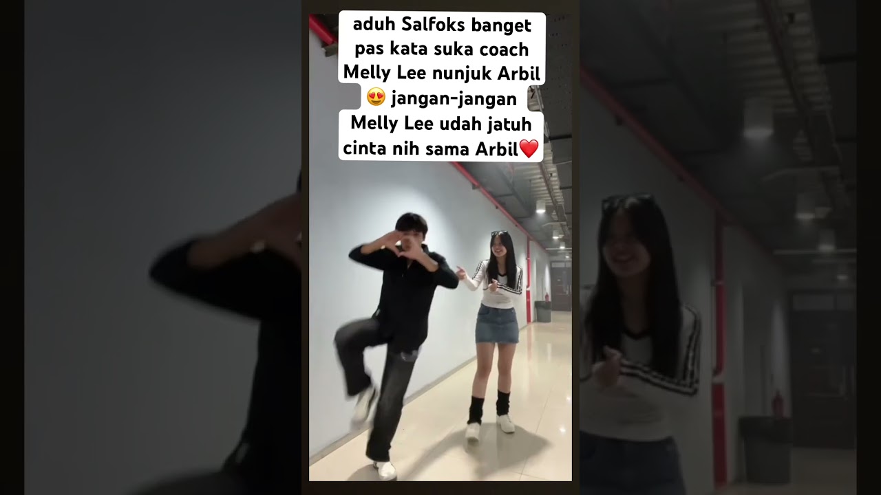 Melly Lee nunjuk dan bilang suka pada Arbil 