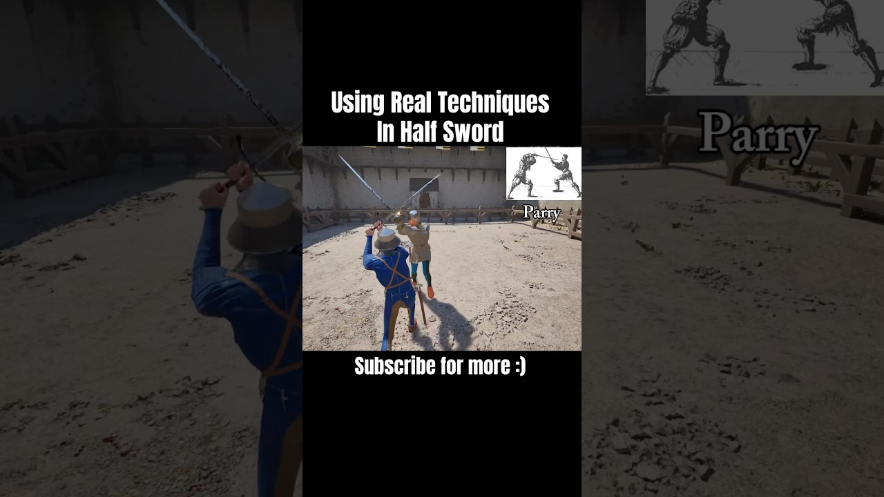 Using Real Sword Techniques: One Strike Is All It Takes | Half Sword Playtest