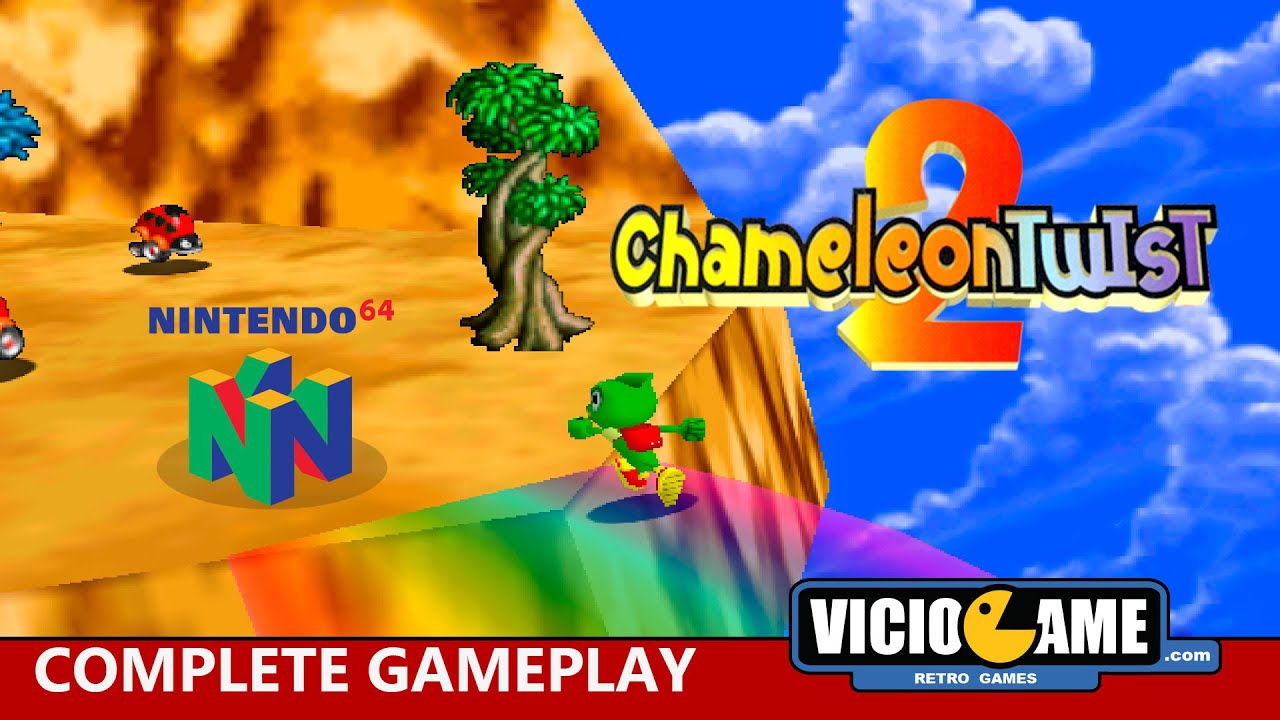 🎮 Chameleon Twist 2 (Nintendo 64) Complete Gameplay
