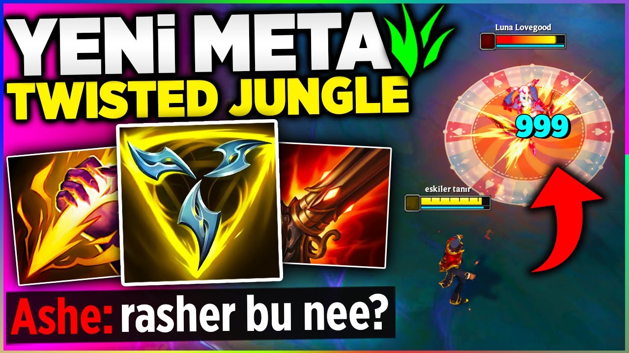 RASHER LÜTFEN TWISTED FATE JUNGLE YAP?? TAMAM YAPTIM!