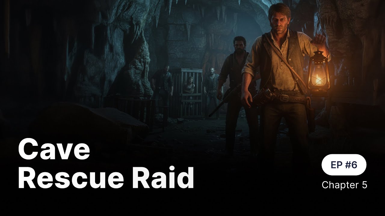 Arthur & Charles Take On the Murfree Brood &mdash; Cave Raid and Rescue Mission | Red Dead Redemption 2