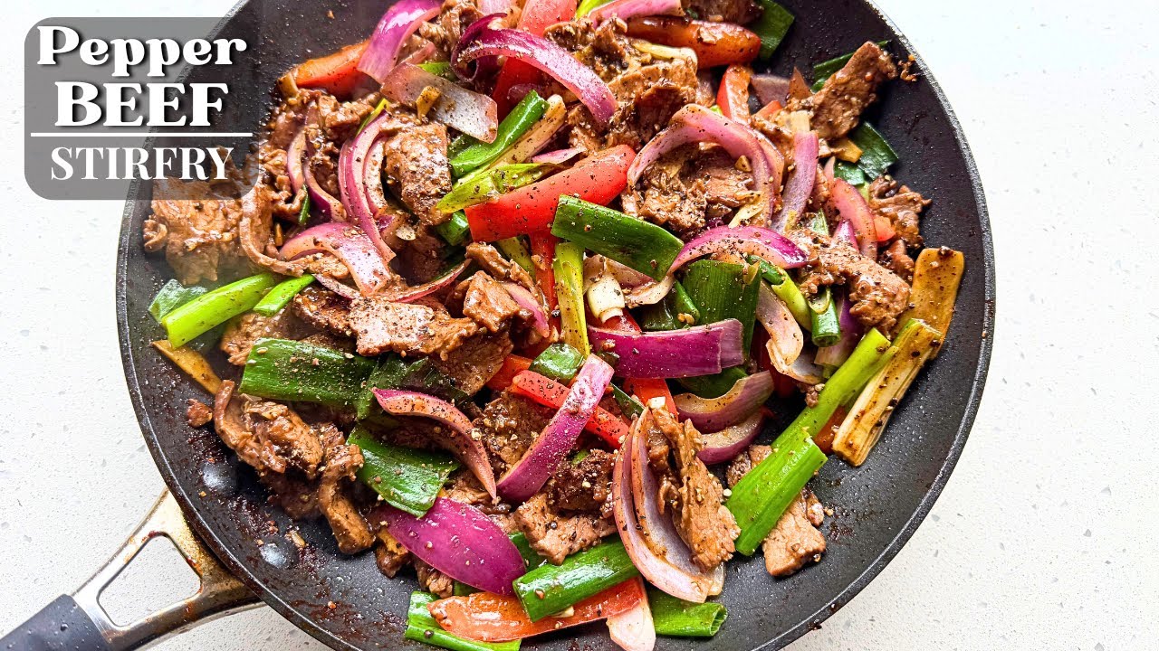 The BEST Pepper Beef Stir-Fry – Juicy & Full of Flavour!