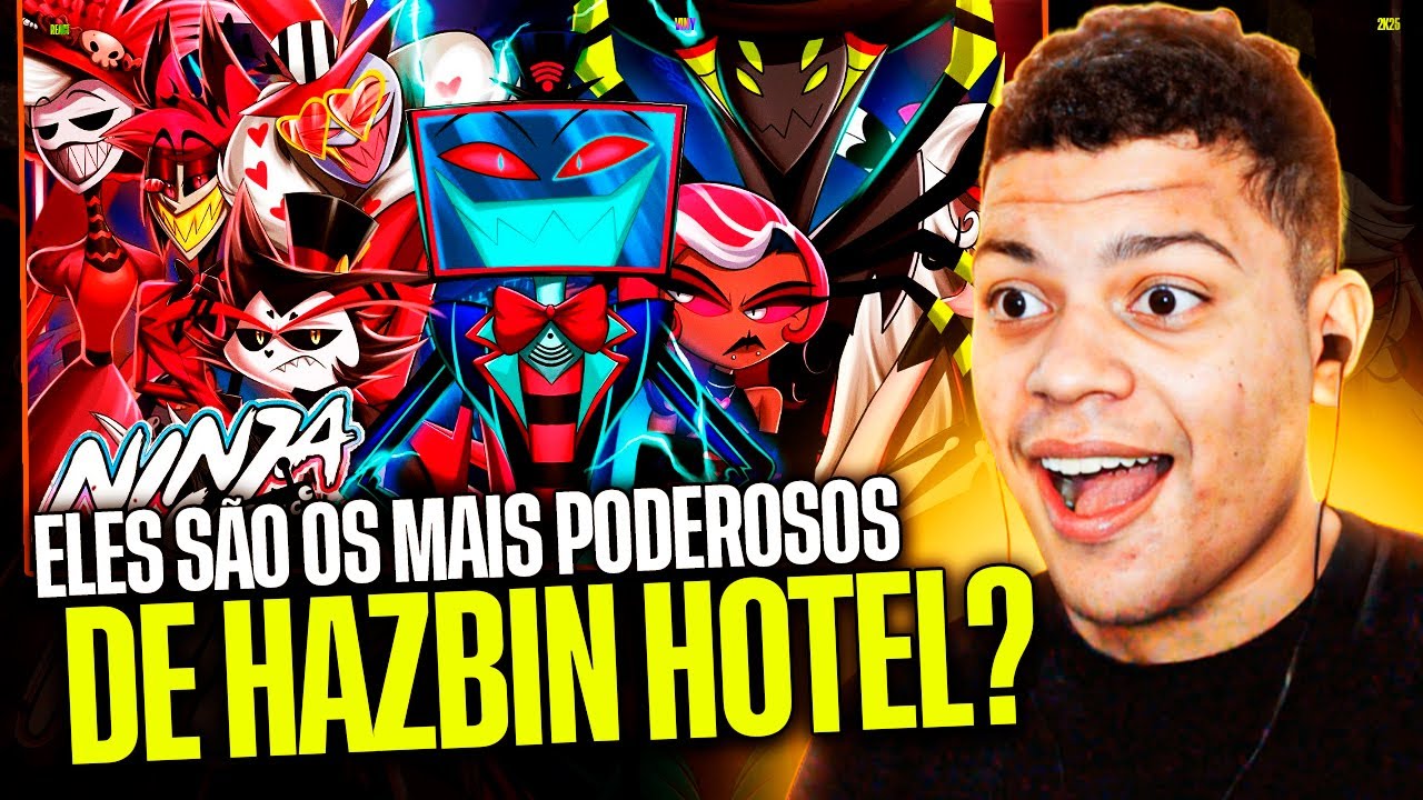 VOU VER EM LIVE! | Submundo | Soberanos (Hazbin Hotel) | Ninja [REACT]