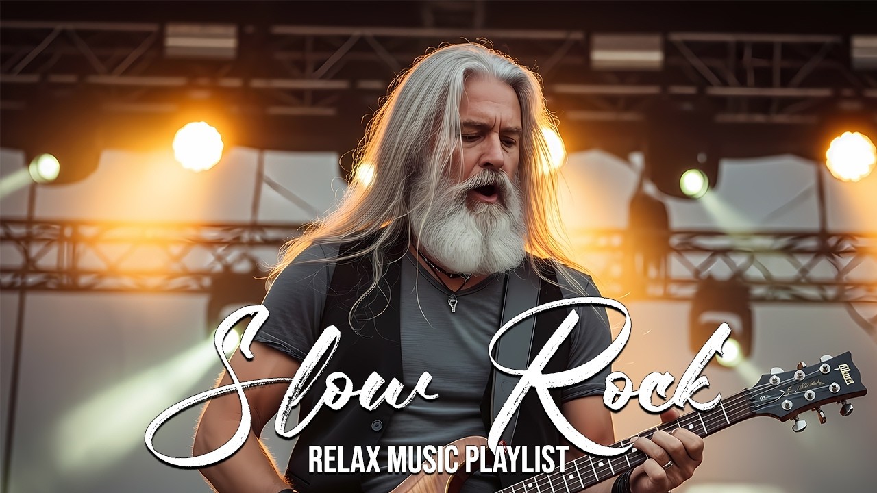 🎸 The Best of Slow Rock & Classic Rock Ballads | Soft & Soulful Rock Anthems to Melt Your Heart🔥