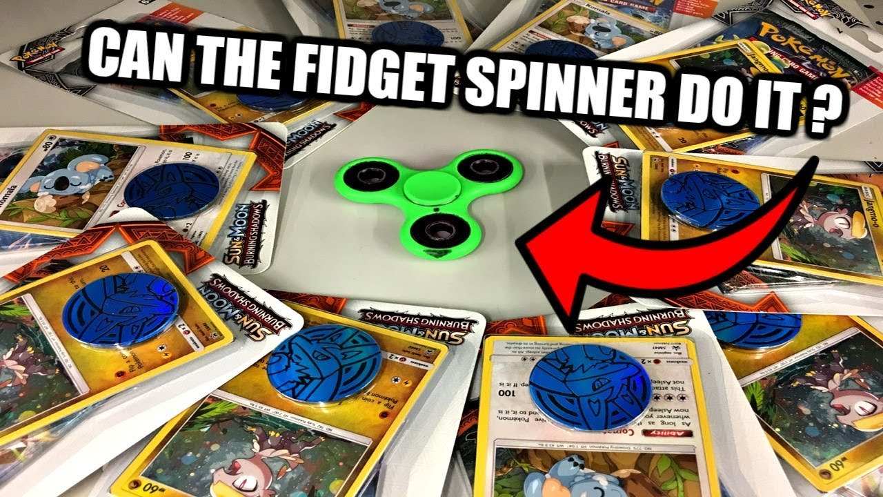 NEW TRICKS? MAGIC FIDGET SPINNER RETURNS TO PICK POKEMON PACKS TO OPEN