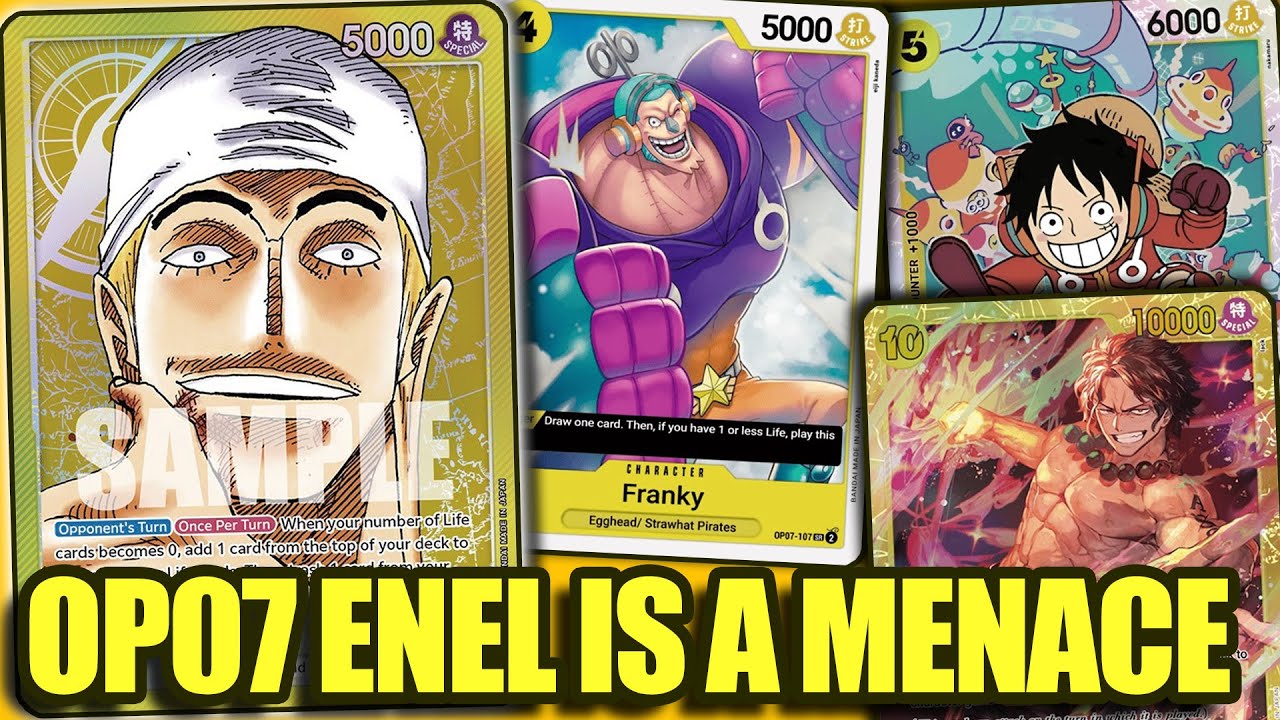 OP07 ENEL IS HIM! | OPTCG Enel Decklist & Gameplay