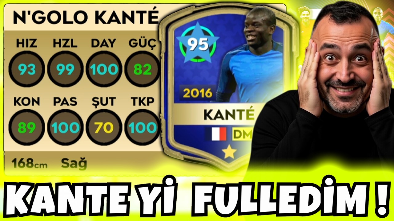 DLS 26 - N' GOLO KANTE 95 LİK ŞAMPİYON KARTINI FULLEDİM ! - DREAM LEAGUE SOCCER 2026