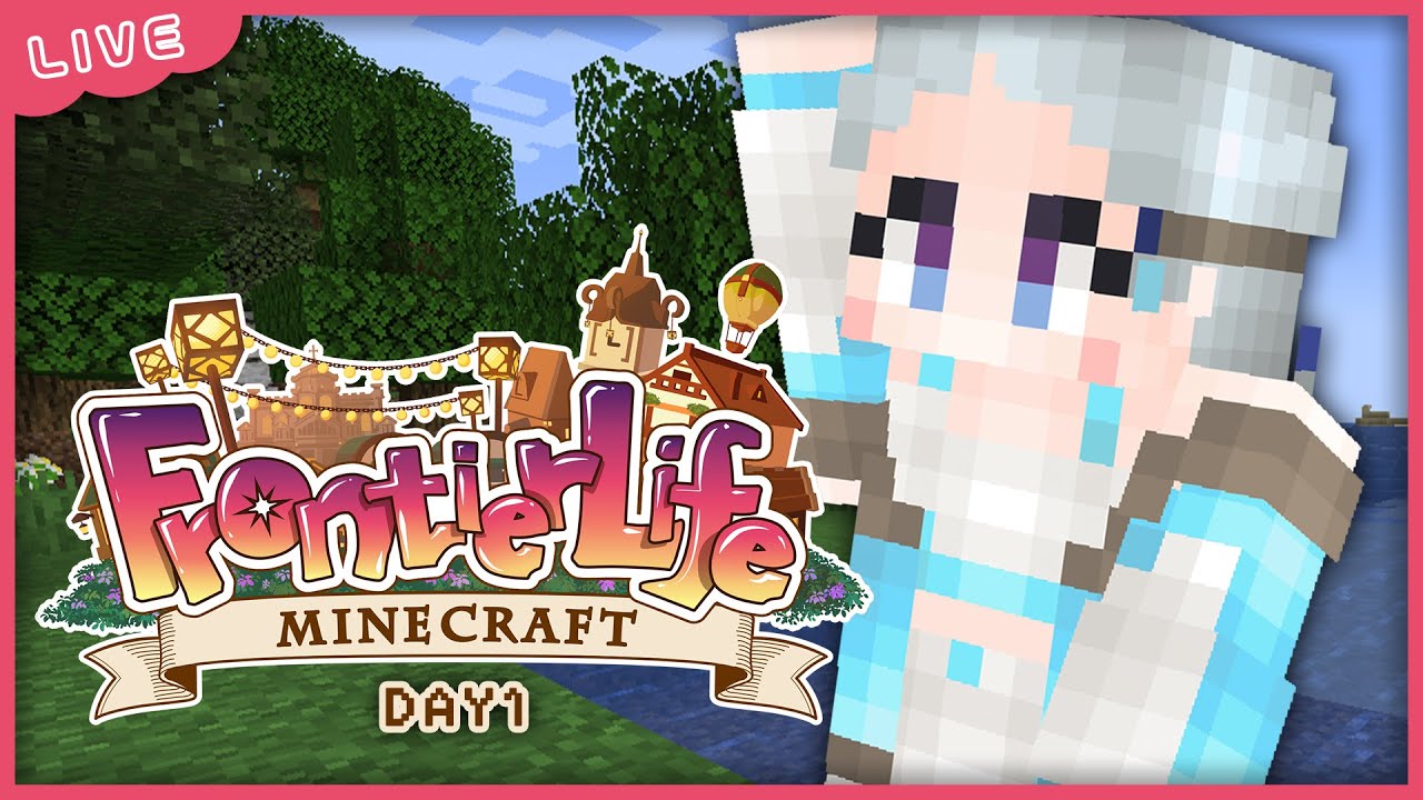 【マインクラフト】#FLMC season２ 水埜ふな視点 DAY1