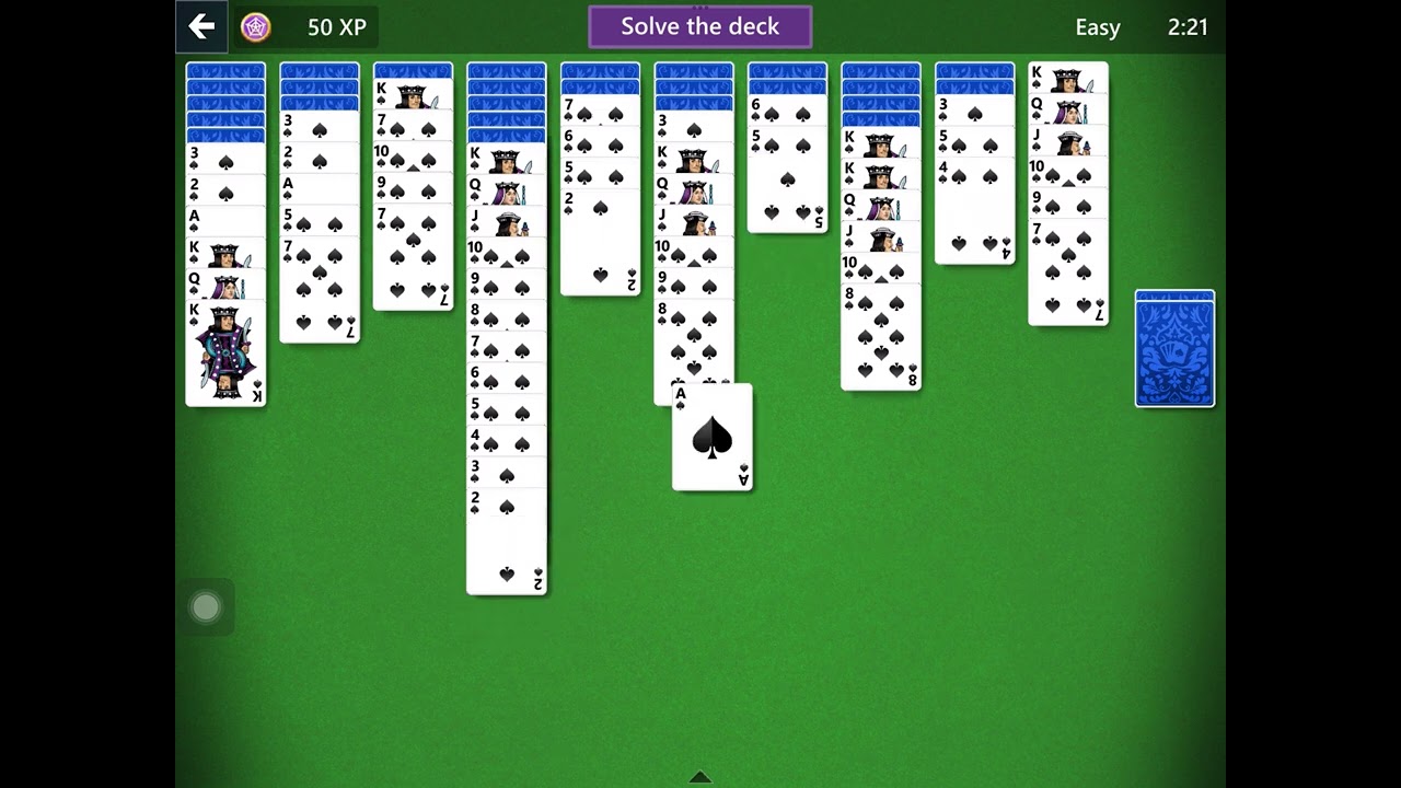 28 JANUARY  2026 Microsoft Solitaire challenge ,solution of spider game تحدي سوليتير غد