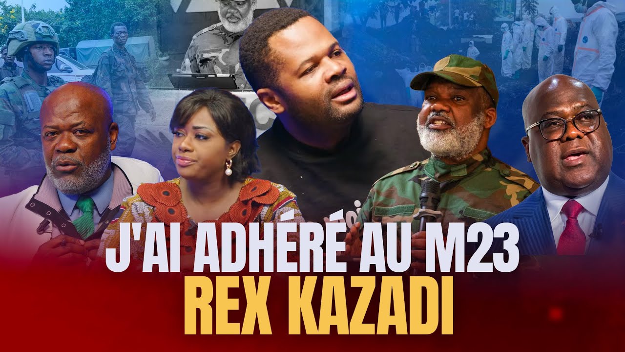 Rex Kazadi: Pourquoi j'ai adhéré au M23 de Corneille Nangaa. Congo Africa