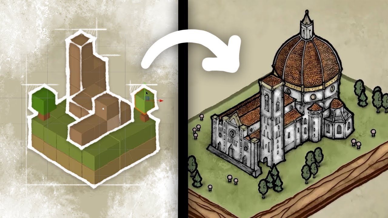 How to make ISOMETRIC game environments | Tutorial 2025