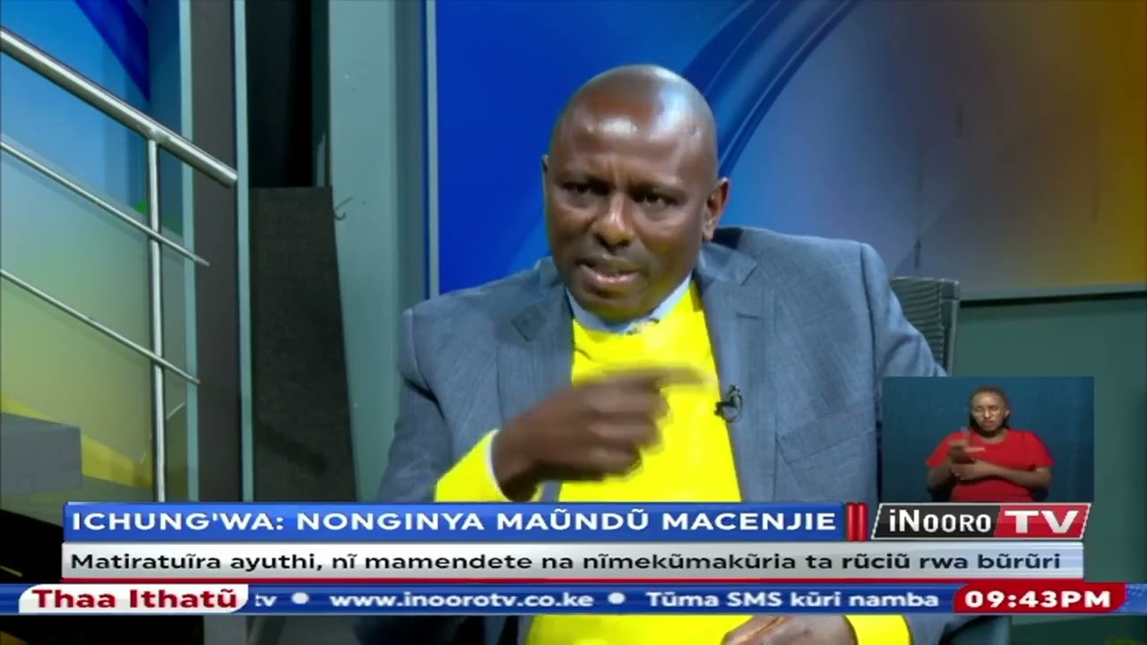 GĨIKARO NA KIMANI ICHUNG’WA ũrĩa ugĩte nonginya maũndũ rĩu macenjie