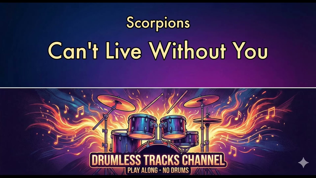 Scorpions - Can't Live Without You - Drumless