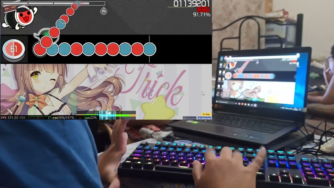 Final Battle but my hand dies at 340 bpm section