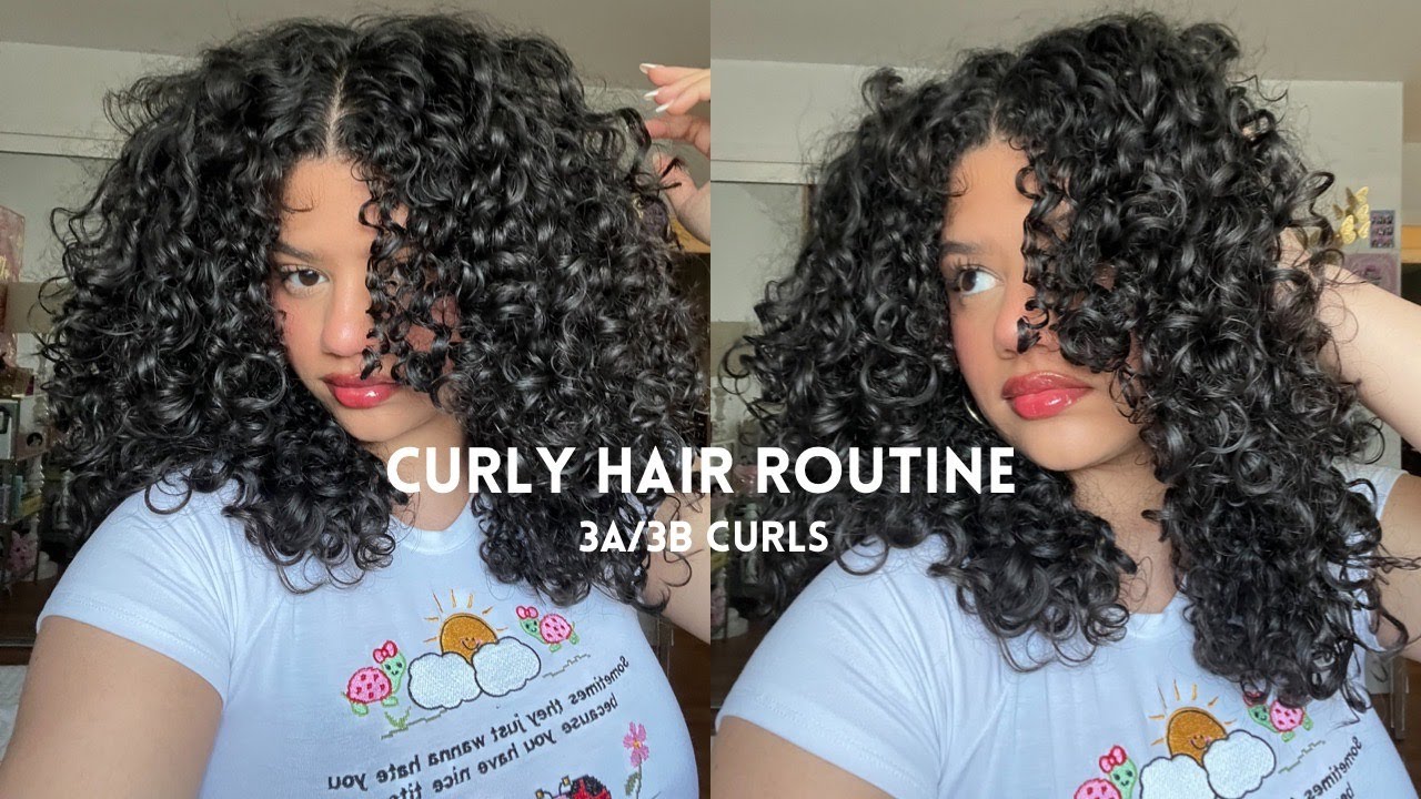CURLY HAIR ROUTINE ⭐: 3a/3b curls, products, styling, tips, tricks