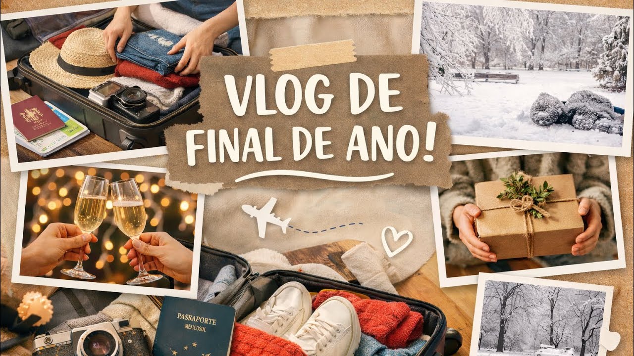 VLOG - Final de Ano 2025 - Natal e Preparativos pra viagem 