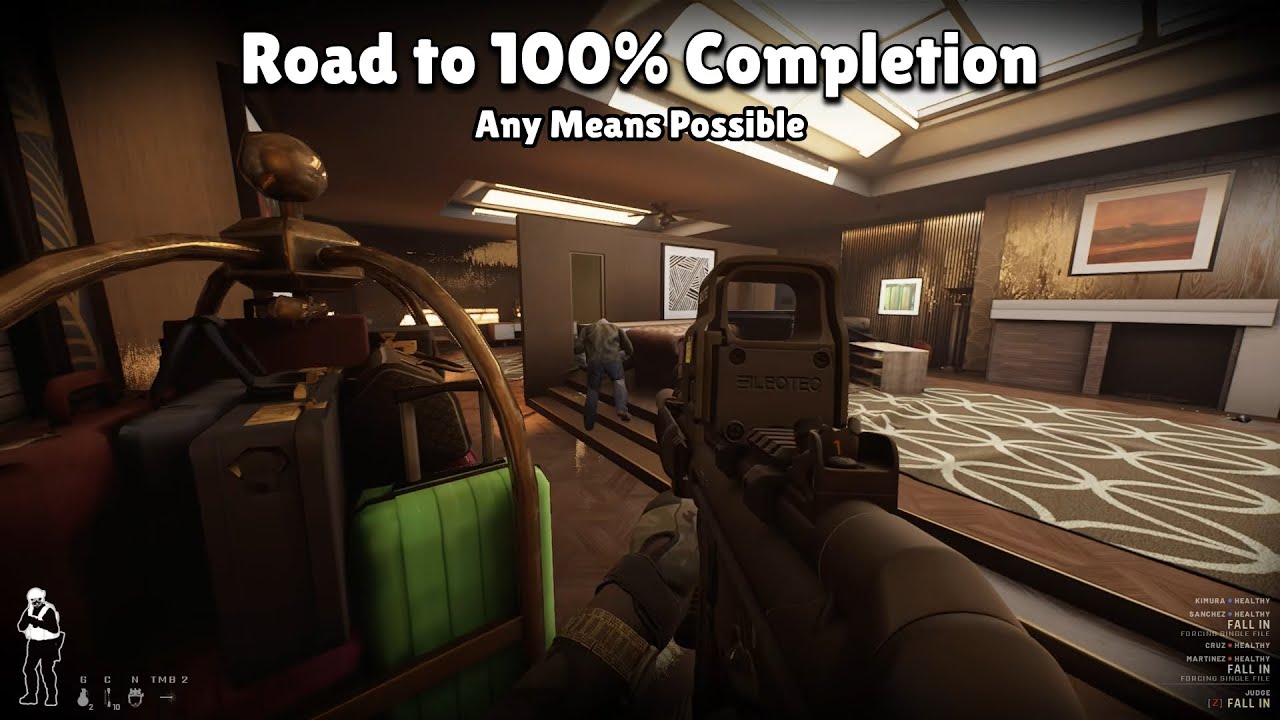Ideas of March - Beating All Ready or Not Maps on Hard (Road to 100%)