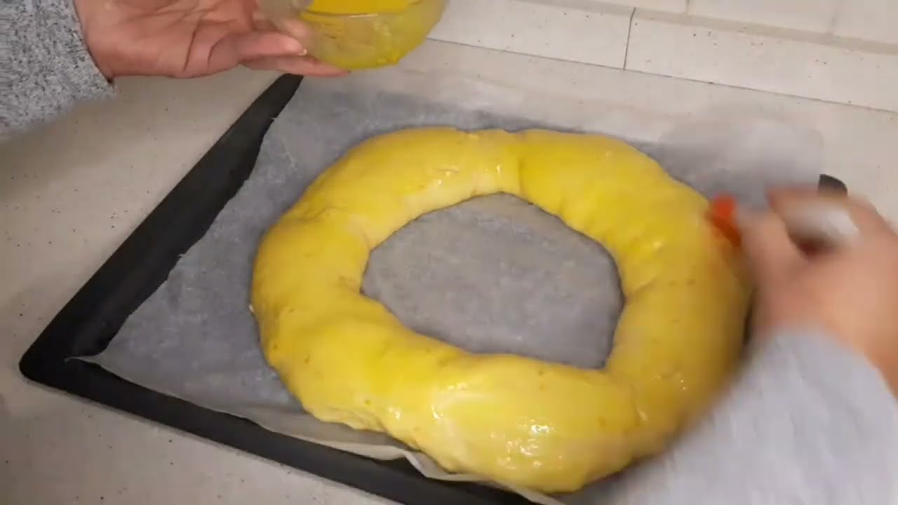 Roscón de Reyes casero rápido en 1 hora . Con mambo.