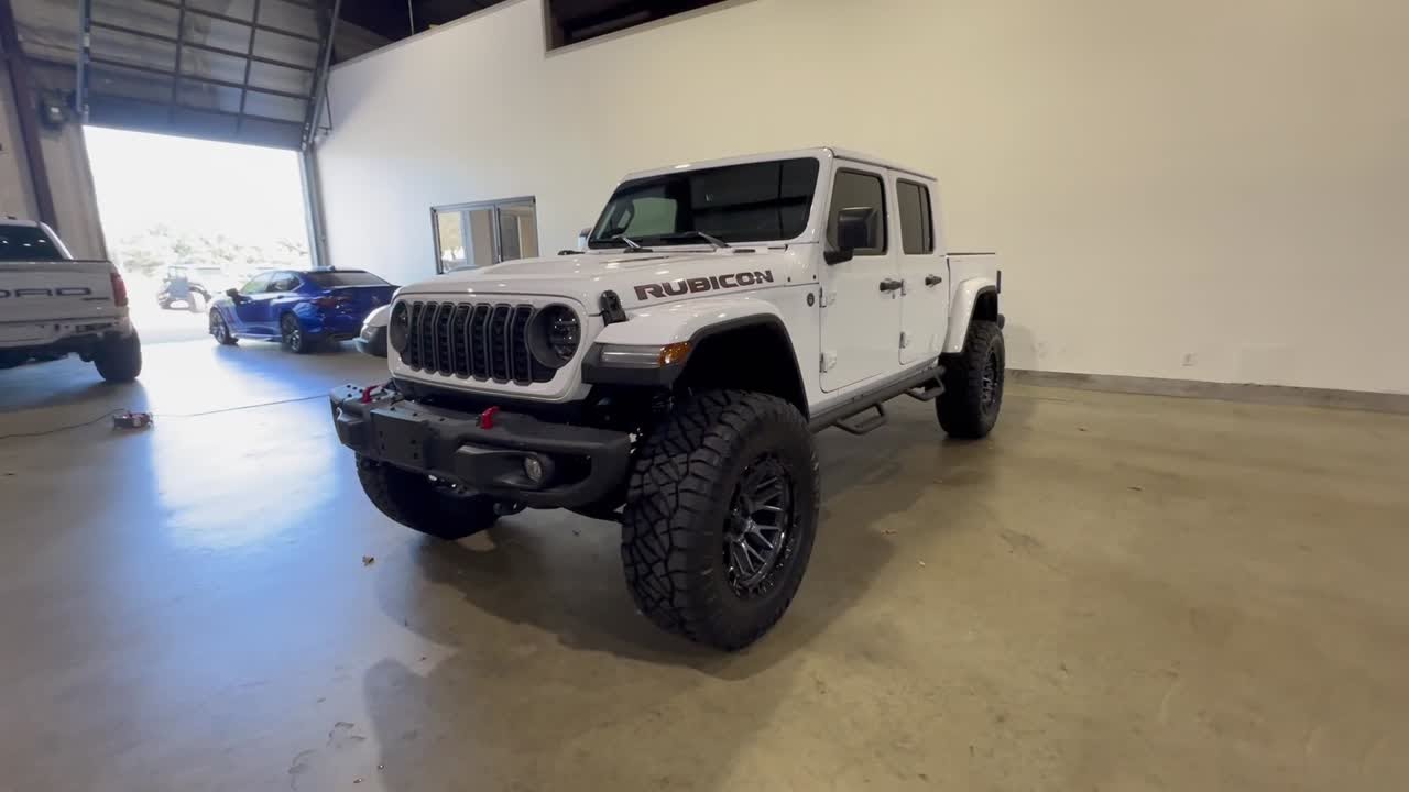 2025 Jeep Gladiator Rubicon X 4X4 LIFTED, LEATHER, FUELWHEELS,3K MILES Austin TX, Dallas TX, Sa...