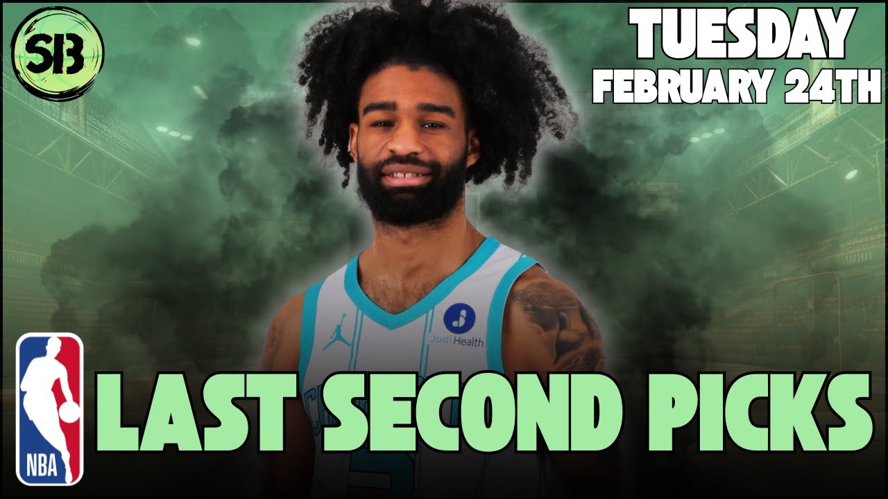 NBA Slate Breakdown | Player Props, Best Bets, Value Hunting | Tuesday February 24th