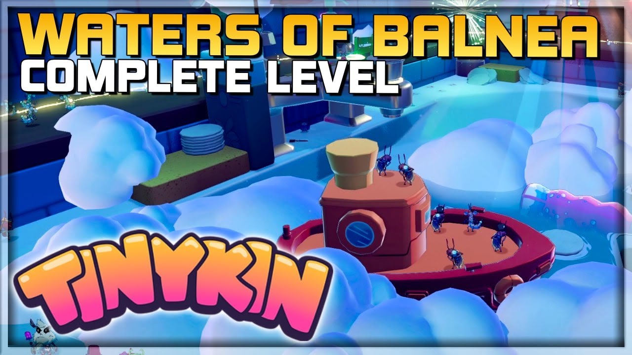 TINYKIN Gameplay👱Waters of Balnea - Complete All Collectibles - PC/Console/Game Pass Walkthrough