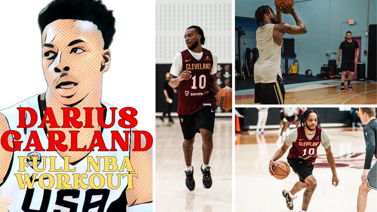 Darius Garland FULL NBA WORKOUT/TRAINING - Rising Star Alert Unlocking His Potential #NBA